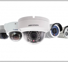 Collection of CCTV cameras by Alarmnet