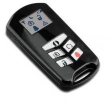 Black remote control for security Alarmnet