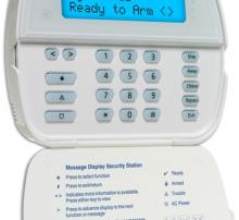 Basic keypad burglar alarm security system by Alarmnet 